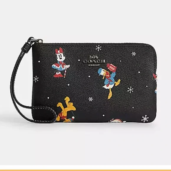 Coach christmas wristlet hotsell